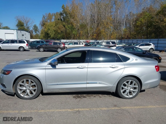 2020 Chevrolet Impala Premier with VIN 1G1105S35LU102358, listed as a IAAI auction lot 40619377 with 97,541 mi miles. Bid and sale history available at carsss.com. Image 14.
