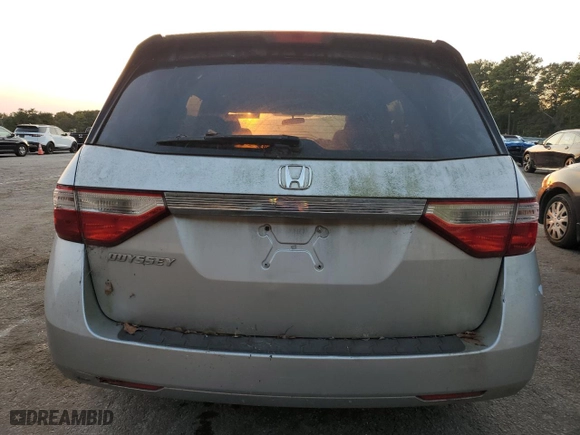 2012 Honda Odyssey EX with VIN 5FNRL5H47CB143830, listed as a Copart auction lot 76574444 with 0 mi miles and Clean Title. Bid and sale history available at carsss.com. Image 6.