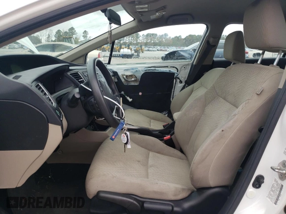 2014 Honda Civic Sedan LX with VIN 2HGFB2F53EH500810, listed as a Copart auction lot 80102174 with 135,339 mi miles and Salvage Title. Bid and sale history available at carsss.com. Image 7.