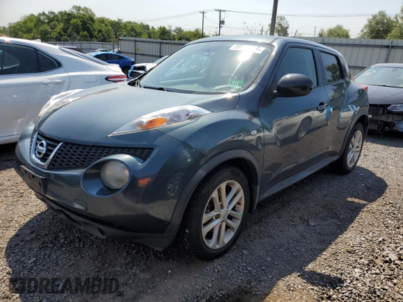 2012 Nissan Juke SL z VIN JN8AF5MV7CT109875, wystawiony jako Copart lot #59023665 z przebiegiem 140 336 mil mil oraz Szkoda całkowita • Salvage title. Historia ofert i sprzedaży dostępna na DreamBid. Obrazek 1.