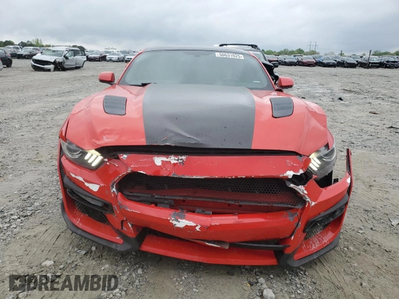 2015 Ford Mustang GT with VIN 1FA6P8CF5F5355719, listed as a Copart auction lot 50631025 with 68,262 mi miles and Salvage Title. Bid and sale history available at DreamBid. Image 5.