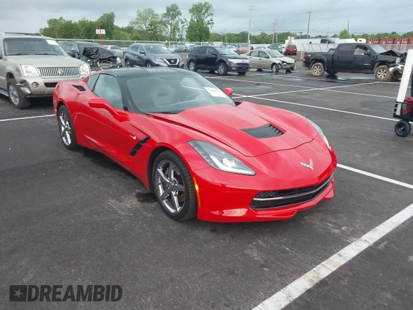 2015 Chevrolet Corvette 3LT z VIN 1G1YF2D77F5110035, wystawiony jako IAAI lot #42180031 z przebiegiem 95 684 mil mil oraz . Historia ofert i sprzedaży dostępna na DreamBid. Obrazek 1.