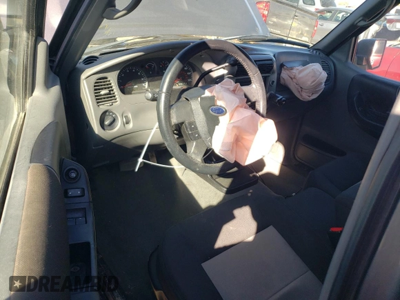 2008 Ford Ranger XL with VIN 1FTYR14U38PA93319, listed as a Copart auction lot 80343634 with 57,364 mi miles and Salvage Title. Bid and sale history available at DreamBid. Image 8.