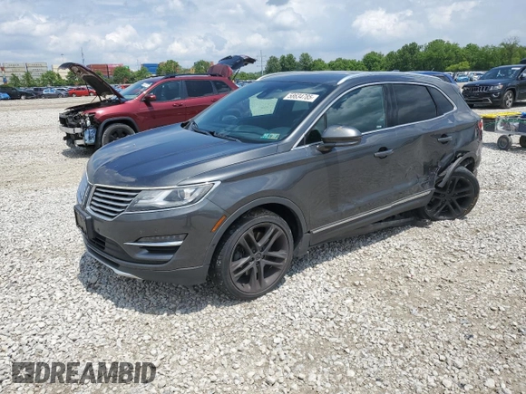 2017 Lincoln MKC Reserve with VIN 5LMTJ3DH9HUL45116, listed as a Copart auction lot 58634785 with 87,479 mi miles and Salvage title. Bid and sale history available at DreamBid. Image 1.