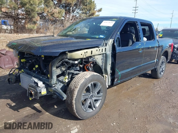 2023 Ford F-150 XL with VIN 1FTFW1E86PKF25964, listed as a IAAI auction lot 41472620 with 49,438 mi miles. Bid and sale history available at carsss.com. Image 20.