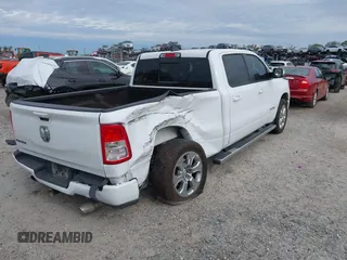 2020 Ram 1500 Big Horn with VIN 1C6RREMT2LN272790, listed as a IAAI auction lot 41340387 with 82,424 mi miles. Bid and sale history available at carsss.com. Image 4.