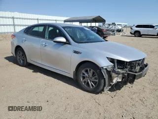 2019 Kia Optima LX z VIN 5XXGT4L31KG329150, wystawiony jako Copart lot #59225935 z przebiegiem 58 253 mil mil oraz Szkoda całkowita • Salvage title. Historia ofert i sprzedaży dostępna na DreamBid. Obrazek 4.
