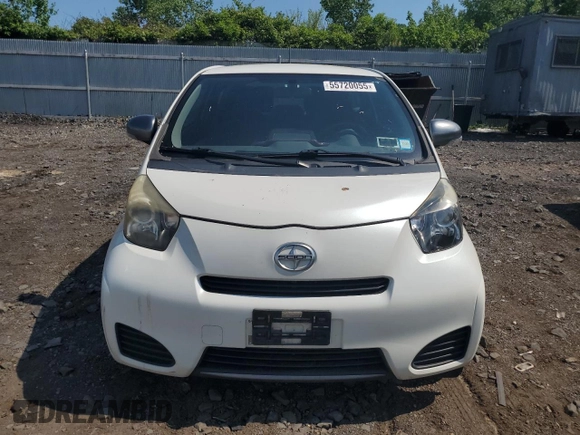 2012 Scion iQ z VIN JTNJJXB07CJ021400, wystawiony jako Copart lot #55720055 z przebiegiem 129 602 mil mil oraz Czysty tytuł • Clean title. Historia ofert i sprzedaży dostępna na DreamBid. Obrazek 5.