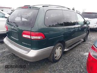 2001 Toyota Sienna LE with VIN 4T3ZF13C91U352296, listed as a IAAI auction lot 41647762 with 262,803 mi miles. Bid and sale history available at carsss.com. Image 4.