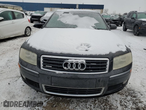 2005 Audi A8 L with VIN WAUML44E05N014638, listed as a Copart auction lot 42141715 with 153,216 mi miles and Clean Title. Bid and sale history available at carsss.com. Image 5.
