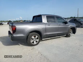 2024 Honda Ridgeline RTL with VIN 5FPYK3F57RB028966, listed as a Copart auction lot 60211885 with 10,963 mi miles and Salvage title. Bid and sale history available at DreamBid. Image 3.