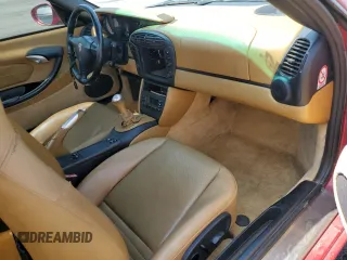 2001 Porsche Boxster with VIN WP0CA29851U623400, listed as a Copart auction lot 60160725 with Not provided miles and Salvage title. Bid and sale history available at DreamBid. Image 8.