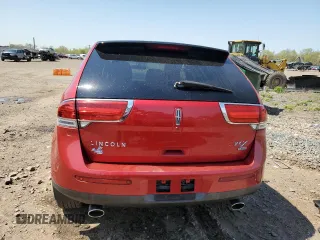 2011 Lincoln MKX with VIN 2LMDJ8JK8BBJ18778, listed as a Copart auction lot 49262603 with 138,458 mi miles and Salvage Title. Bid and sale history available at carsss.com. Image 6.