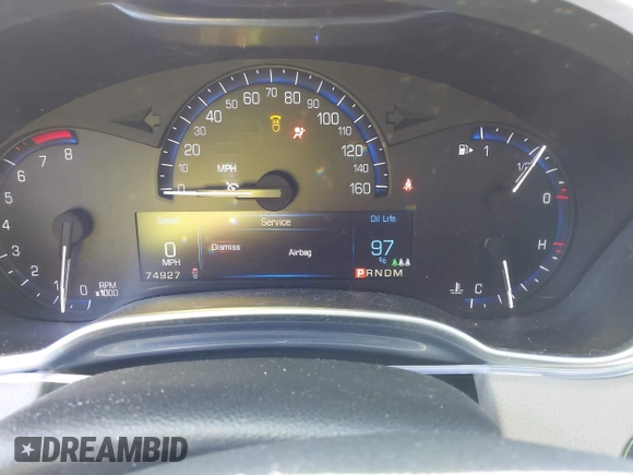 2014 Cadillac SRX Performance Collection with VIN 3GYFNFE30ES586713, listed as a IAAI auction lot 41791356 with 74,927 mi miles and . Bid and sale history available at DreamBid. Image 7.
