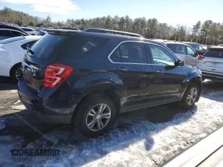 2016 Chevrolet Equinox LT with VIN 2GNALCEK7G6125450, listed as a Copart auction lot 46211355 with 152,895 mi miles and Salvage Title. Bid and sale history available at DreamBid. Image 3.
