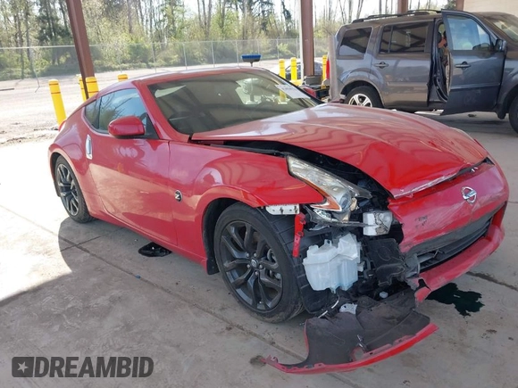 2016 Nissan 370Z with VIN JN1AZ4EH6GM931396, listed as a IAAI auction lot 42034122 with 16,477 mi miles. Bid and sale history available at carsss.com. Image 1.