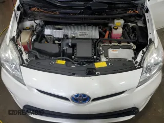 2012 Toyota Prius One with VIN JTDKN3DU1C5470313, listed as a Copart auction lot 55340305 with 106,776 mi miles and Salvage Title. Bid and sale history available at DreamBid. Image 12.