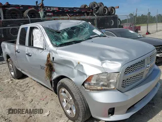 2017 Ram 1500 Express with VIN 1C6RR6FT5HS708835, listed as a IAAI auction lot 42331679 with 123,470 mi miles and . Bid and sale history available at DreamBid. Image 1.