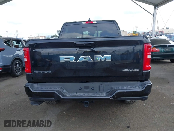 2025 Ram 1500 Big Horn with VIN 1C6RRFFG7SN506037, listed as a IAAI auction lot 41915215 with 2,137 mi miles. Bid and sale history available at carsss.com. Image 16.