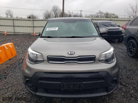 2017 Kia Soul with VIN KNDJN2A29H7455630, listed as a Copart auction lot 52578745 with 88,144 mi miles and Salvage Title. Bid and sale history available at carsss.com. Image 5.