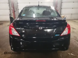 2016 Nissan Versa SV with VIN 3N1CN7AP7GL826153, listed as a Copart auction lot 87848855 with 117,309 mi miles and Salvage Title. Bid and sale history available at carsss.com. Image 6.