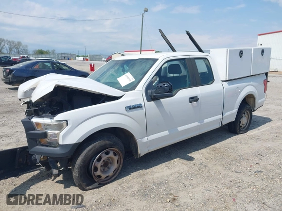 2017 Ford F-150 XL with VIN 1FTEX1CFXHKE23840, listed as a IAAI auction lot 41998799 with Not provided miles and . Bid and sale history available at DreamBid. Image 18.