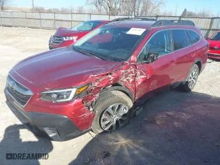 2021 Subaru Outback Premium with VIN 4S4BTACC8M3124626, listed as a IAAI auction lot 41887187 with 40,274 mi miles. Bid and sale history available at carsss.com. Image 2.