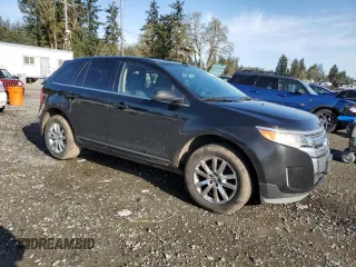 2012 Ford Edge Limited with VIN 2FMDK4KC1CBA30813, listed as a Copart auction lot 51826595 with 140,473 mi miles and Salvage Title. Bid and sale history available at carsss.com. Image 4.