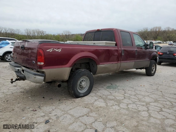2004 Ford Super Duty F-350 SRW XL with VIN 1FTSW31P64EB64141, listed as a Copart auction lot 51779925 with 282,746 mi miles and Salvage Title. Bid and sale history available at carsss.com. Image 3.