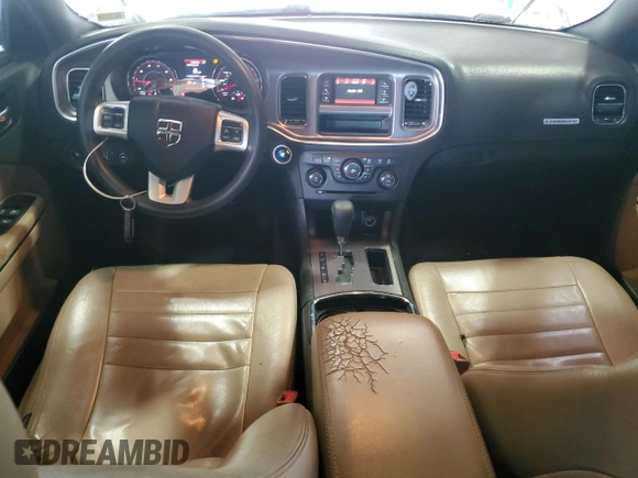 2012 Dodge Charger SE with VIN 2C3CDXBG1CH146027, listed as a Copart auction lot 55129565 with 219,879 mi miles and Salvage Title. Bid and sale history available at DreamBid. Image 8.