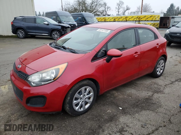 2015 Kia Rio LX with VIN KNADM5A32F6515886, listed as a Copart auction lot 88141195 with 0 mi miles and Clean Title. Bid and sale history available at carsss.com. Image 1.