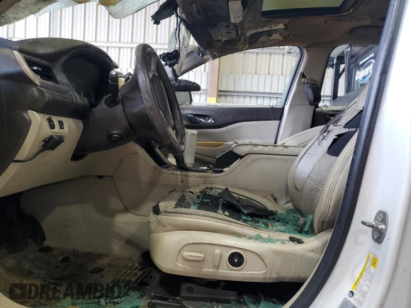 2017 GMC Acadia Denali z VIN 1GKKNPLS4HZ266116, wystawiony jako Copart lot #56353855 z przebiegiem Nie podano mil oraz Szkoda całkowita • Salvage title. Historia ofert i sprzedaży dostępna na DreamBid. Obrazek 7.