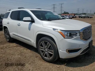 2018 GMC Acadia Denali with VIN 1GKKNXLS1JZ150720, listed as a Copart auction lot 59476125 with 70,750 mi miles and Salvage title. Bid and sale history available at DreamBid. Image 4.