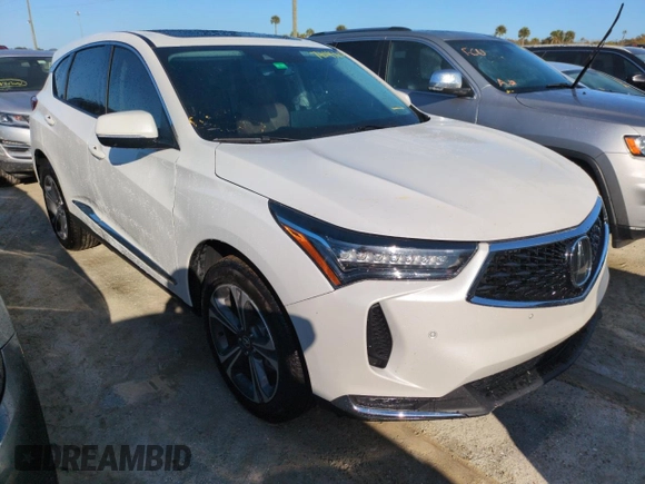 2022 Acura RDX w/Advance Package with VIN 5J8TC2H74NL004562, listed as a Copart auction lot 74045604 with 0 mi miles and Non Repairable. Bid and sale history available at carsss.com. Image 4.