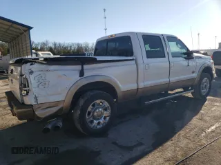 2012 Ford F-250 XL with VIN 1FT7W2BT9CEB39549, listed as a Copart auction lot 43108465 with 175,427 mi miles and Salvage Title. Bid and sale history available at DreamBid. Image 3.