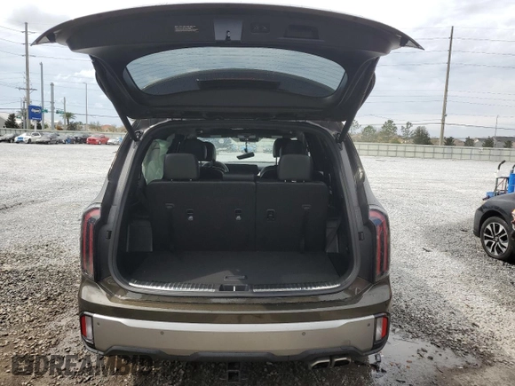 2023 Kia Telluride SX X-Line with VIN 5XYP5DGC3PG336673, listed as a Copart auction lot 46028755 with 44,101 mi miles and Salvage title. Bid and sale history available at DreamBid. Image 6.