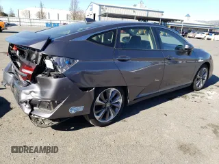 2021 Honda Clarity with VIN JHMZC5F15MC000199, listed as a Copart auction lot 41574613 with 25,671 mi miles. Bid and sale history available at carsss.com. Image 3.