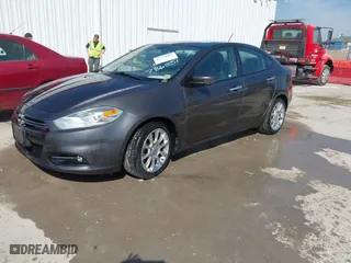 2014 Dodge Dart Limited with VIN 1C3CDFCB1ED786851, listed as a IAAI auction lot 41779047 with 141,268 mi miles. Bid and sale history available at carsss.com. Image 2.