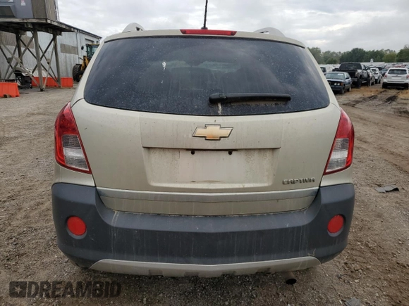 2013 Chevrolet Captiva Sport LS with VIN 3GNAL2EK1DS640354, listed as a Copart auction lot 72523884 with 102,706 mi miles and Clean Title. Bid and sale history available at DreamBid. Image 6.
