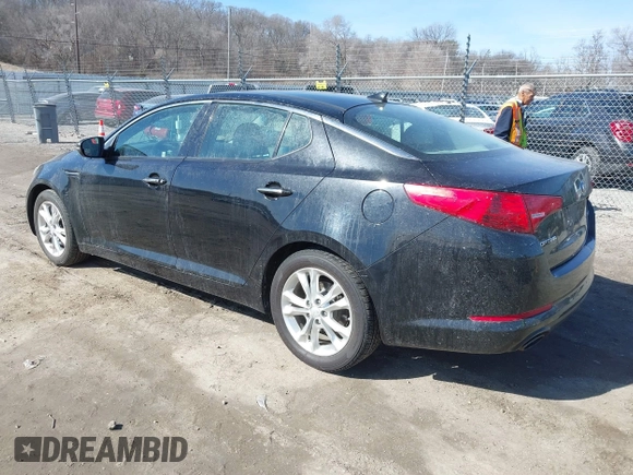 2013 Kia Optima EX with VIN 5XXGN4A74DG204243, listed as a IAAI auction lot 41770086 with 197,019 mi miles. Bid and sale history available at carsss.com. Image 3.