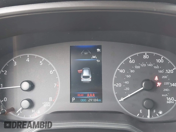 2023 Toyota Corolla Cross L with VIN 7MUAAAAG9PV047205, listed as a IAAI auction lot 41898077 with 29,184 mi miles and . Bid and sale history available at DreamBid. Image 7.