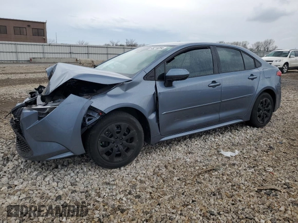 2021 Toyota Corolla LE with VIN 5YFEPMAEXMP204612, listed as a Copart auction lot 49215284 with 18,565 mi miles and Salvage Title. Bid and sale history available at DreamBid. Image 1.