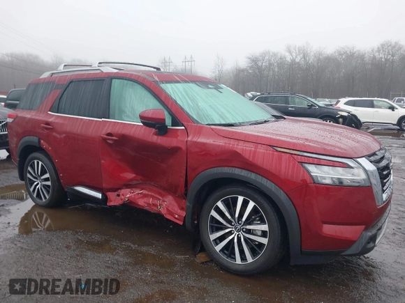 2024 Nissan Pathfinder Platinum z VIN 5N1DR3DJ1RC275508, wystawiony jako IAAI lot #41566678 z przebiegiem 5 326 mil mil oraz . Historia ofert i sprzedaży dostępna na DreamBid. Obrazek 19.