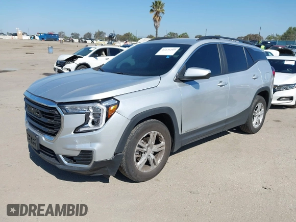 2022 GMC Terrain SLE with VIN 3GKALMEV6NL230003, listed as a IAAI auction lot 42131269 with 60,134 mi miles. Bid and sale history available at carsss.com. Image 17.