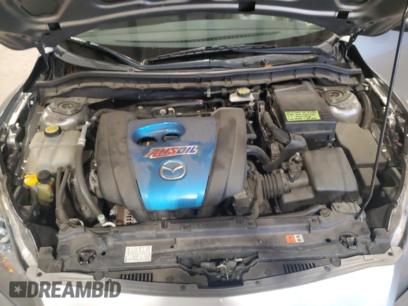 2012 Mazda 3 i Touring with VIN JM1BL1L8XC1605598, listed as a Copart auction lot 57154255 with 94,076 mi miles and Salvage title. Bid and sale history available at DreamBid. Image 11.