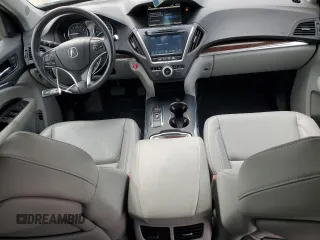 2018 Acura MDX Technology with VIN 5J8YD4H52JL018449, listed as a Copart auction lot 57474865 with 75,829 mi miles and Salvage title. Bid and sale history available at DreamBid. Image 8.