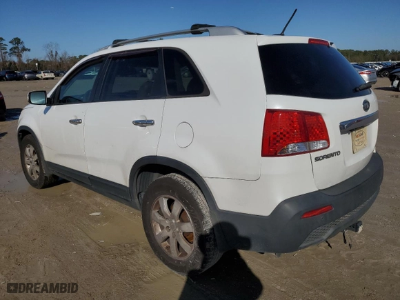 2011 Kia Sorento LX with VIN 5XYKT3A13BG102351, listed as a Copart auction lot 42598945 with 285,006 mi miles and Salvage Title. Bid and sale history available at carsss.com. Image 2.