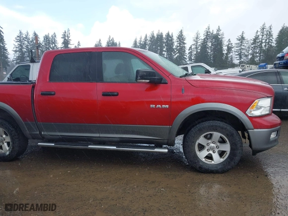 2010 Dodge Ram 1500 SLT with VIN 1D7RV1CP5AS158143, listed as a IAAI auction lot 41732620 with 169,393 mi miles. Bid and sale history available at carsss.com. Image 13.