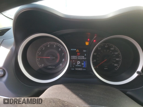 2011 Mitsubishi Lancer Ralliart with VIN JA32V6FV2BU041238, listed as a Copart auction lot 62651394 with 142,469 mi miles and Salvage Title. Bid and sale history available at DreamBid. Image 9.