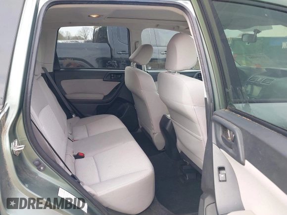 2016 Subaru Forester 2.5i Premium with VIN JF2SJADC0GH563577, listed as a IAAI auction lot 41694381 with 92,837 mi miles. Bid and sale history available at carsss.com. Image 8.